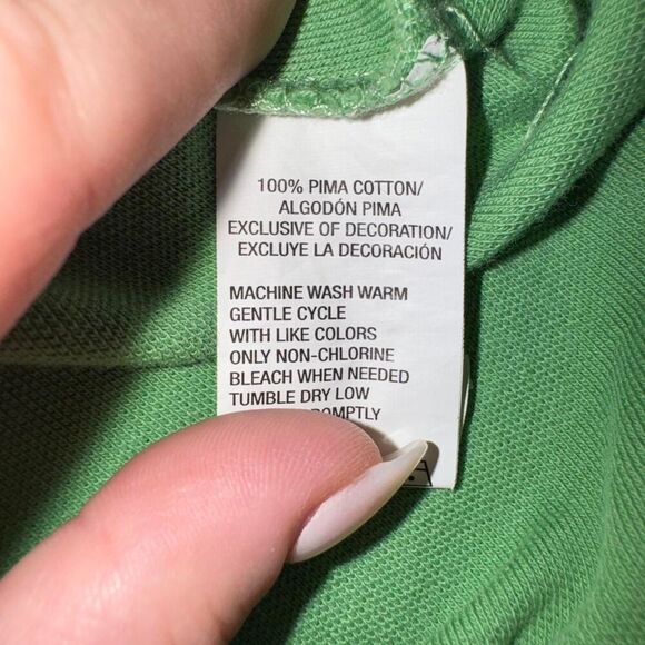 NWOT - IZOD Green Men's Polo Shirt - Picture 6 of 6